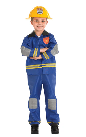 kids fireman costume